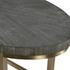 Taja Walnut Oval Desk by Uttermost