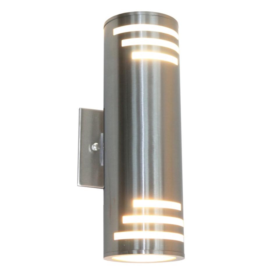 Nuevo AC8005SS Outdoor Wall Light in Stainless Steel by Artcraft