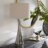 Contour Metallic Glass Table Lamp by Uttermost