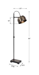 Bessemer Floor Lamp by Uttermost