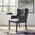 Combest French Vintage Dining Performance Velvet Armchair In Gray by Modway Furniture