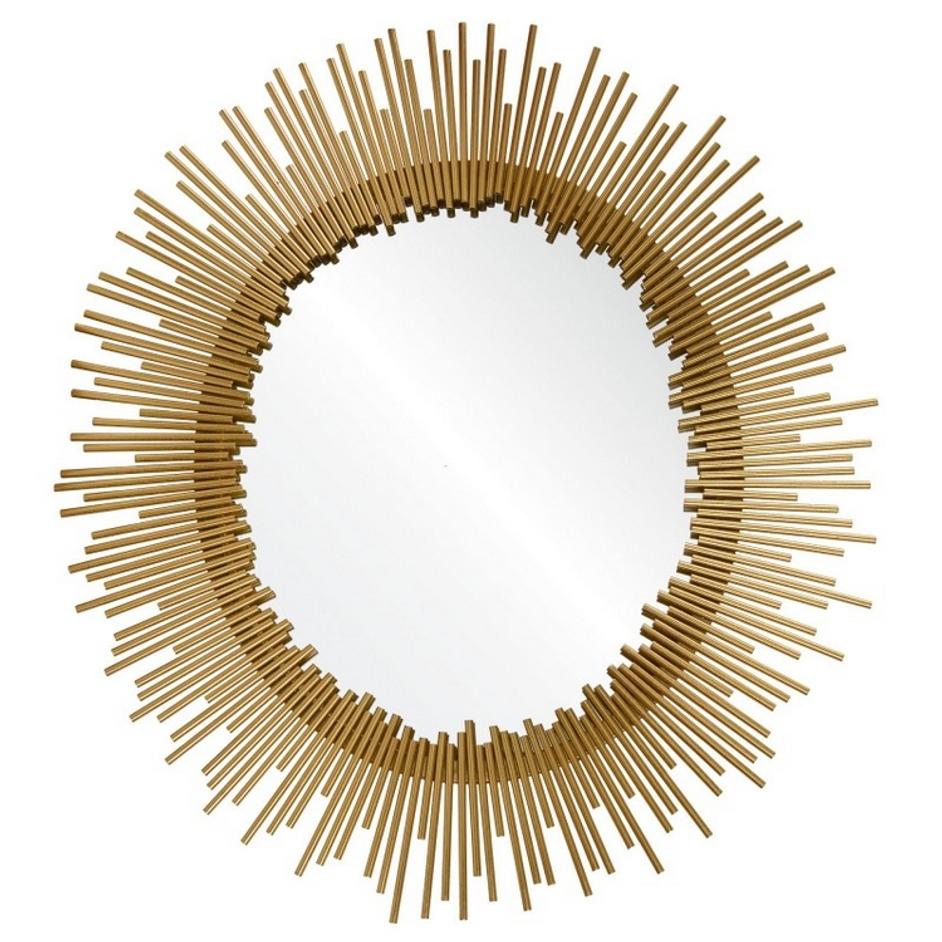 Orwell Mirror In Gold by Renwil