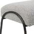 Jacobsen Modern Gray Bench by Uttermost