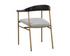 GIORGIO DINING ARMCHAIR - POLO CLUB STONE by Sunpan