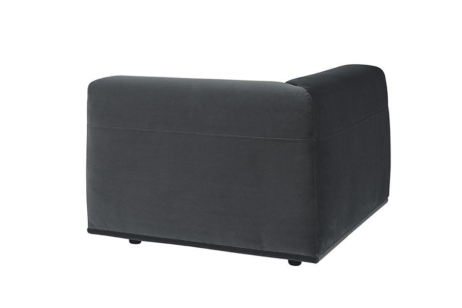 Darren Modular - Corner Chair - Smokescreen by Sunpan