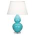 Egg Blue Double Gourd Table Lamp by Robert Abbey