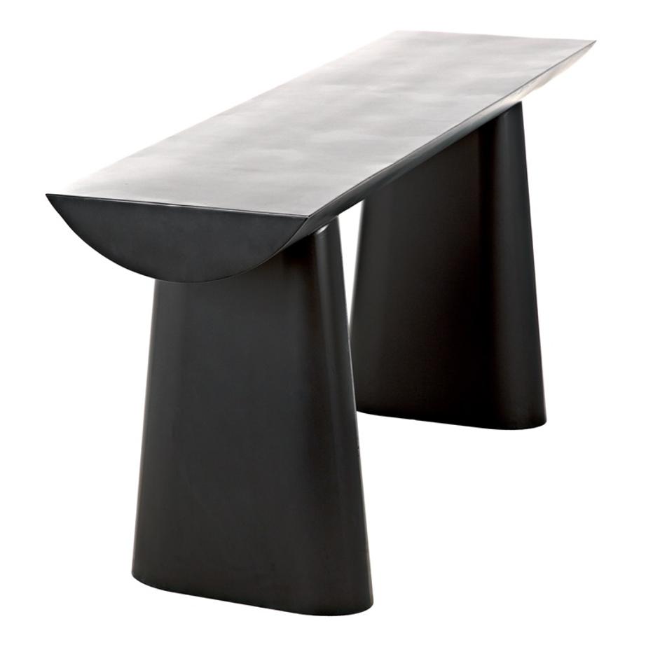 Winston Console, Black Metal by Noir Furniture