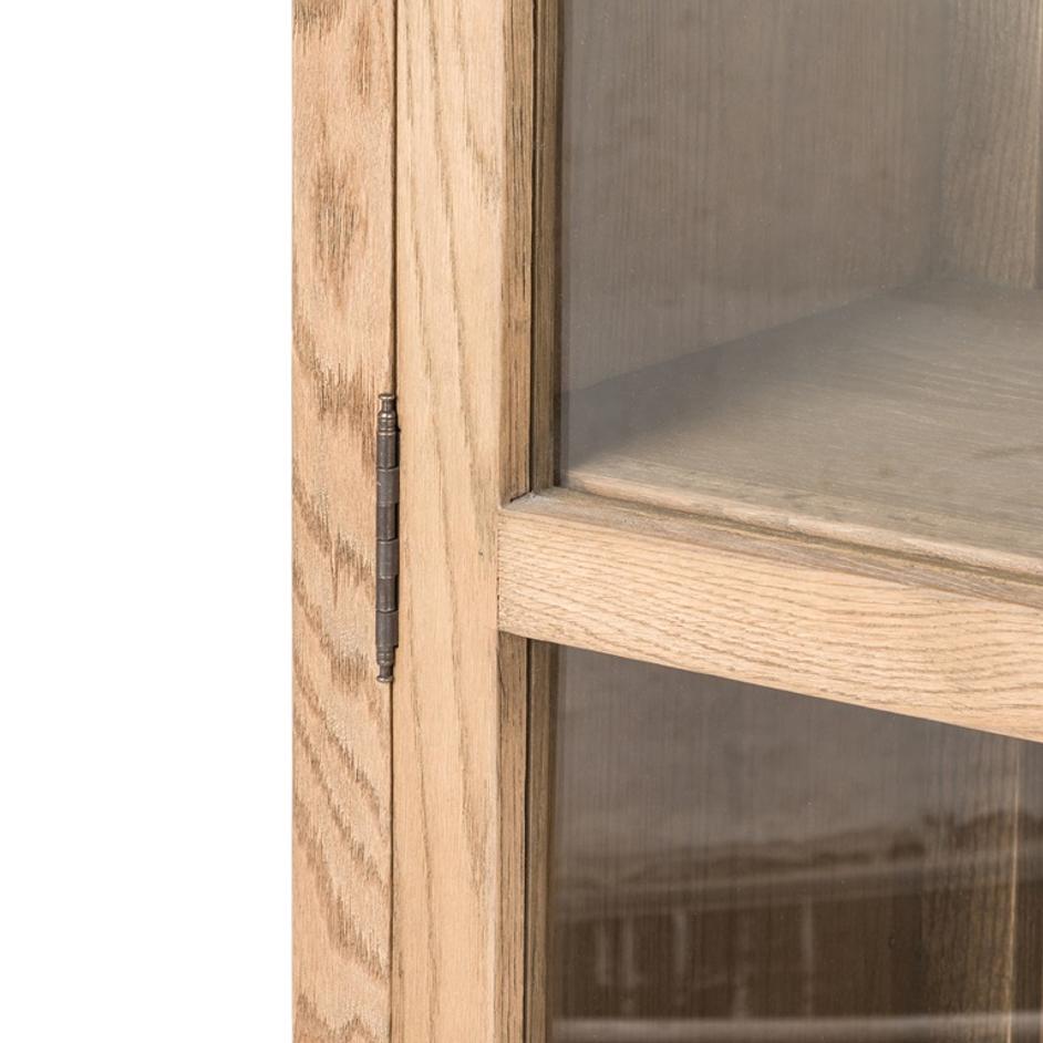 Tolle Cabinet In Drifted Oak Solid by FOUR HANDS