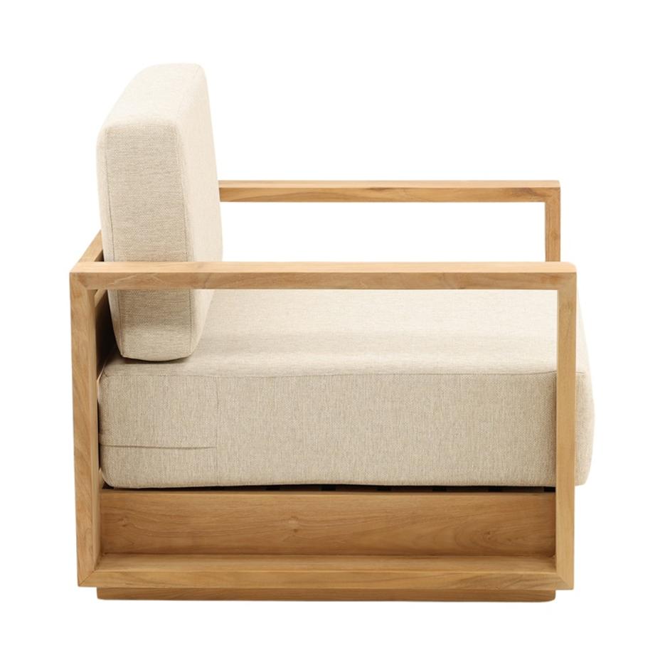 Alden Outdoor Sofa Chair by Curated Collections