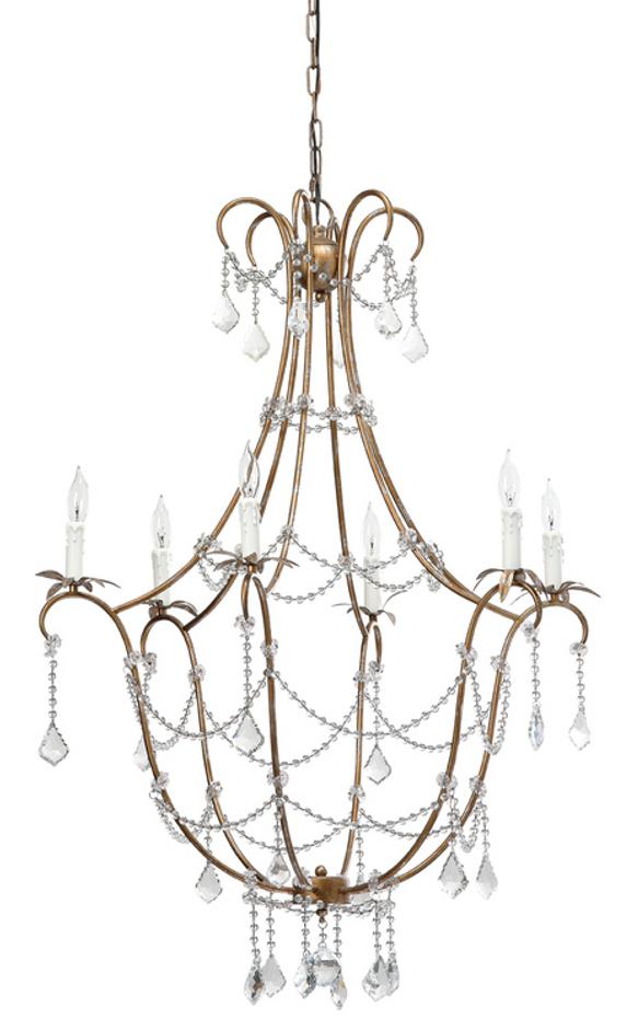 Scarlett Crystal Chandelier by Jamie Young