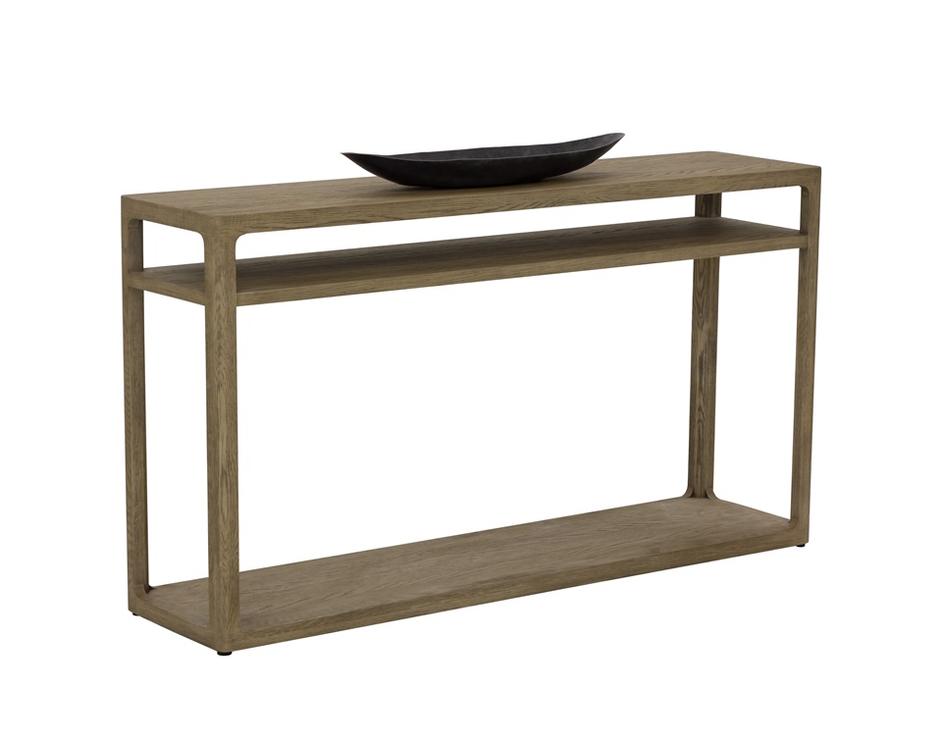 DONCASTER CONSOLE TABLE - SMOKE GREY by Sunpan