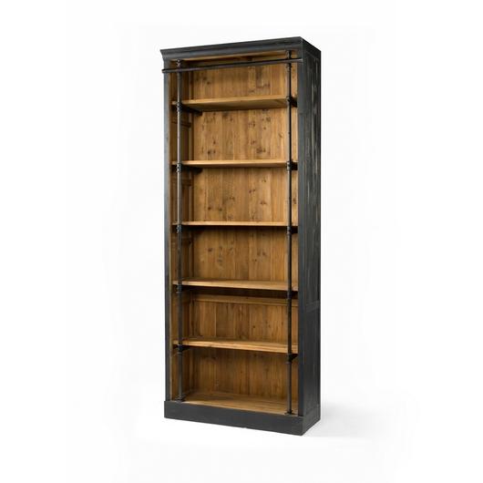 Ivy Bookcase In Matte Black by FOUR HANDS