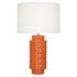 Pumpkin Dolly Table Lamp by Robert Abbey