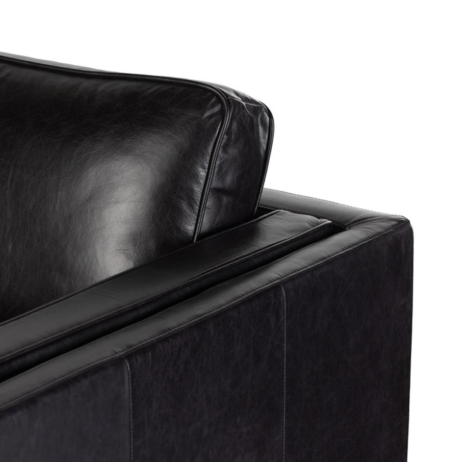 Emery Sofa 84" In Sonoma Black by FOUR HANDS