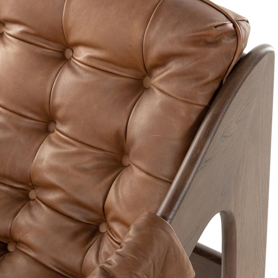 Halston Chair In Heirloom Sienna by FOUR HANDS