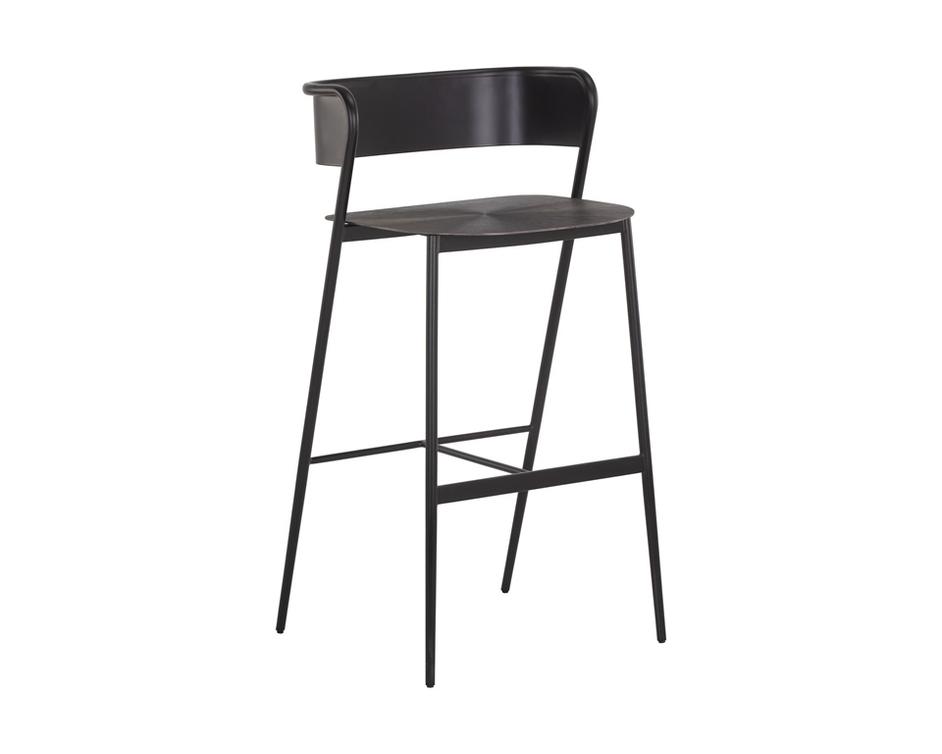 Keanu Barstool - Gunmetal by Sunpan