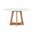 Creston Dining Table-White Marble by FOUR HANDS
