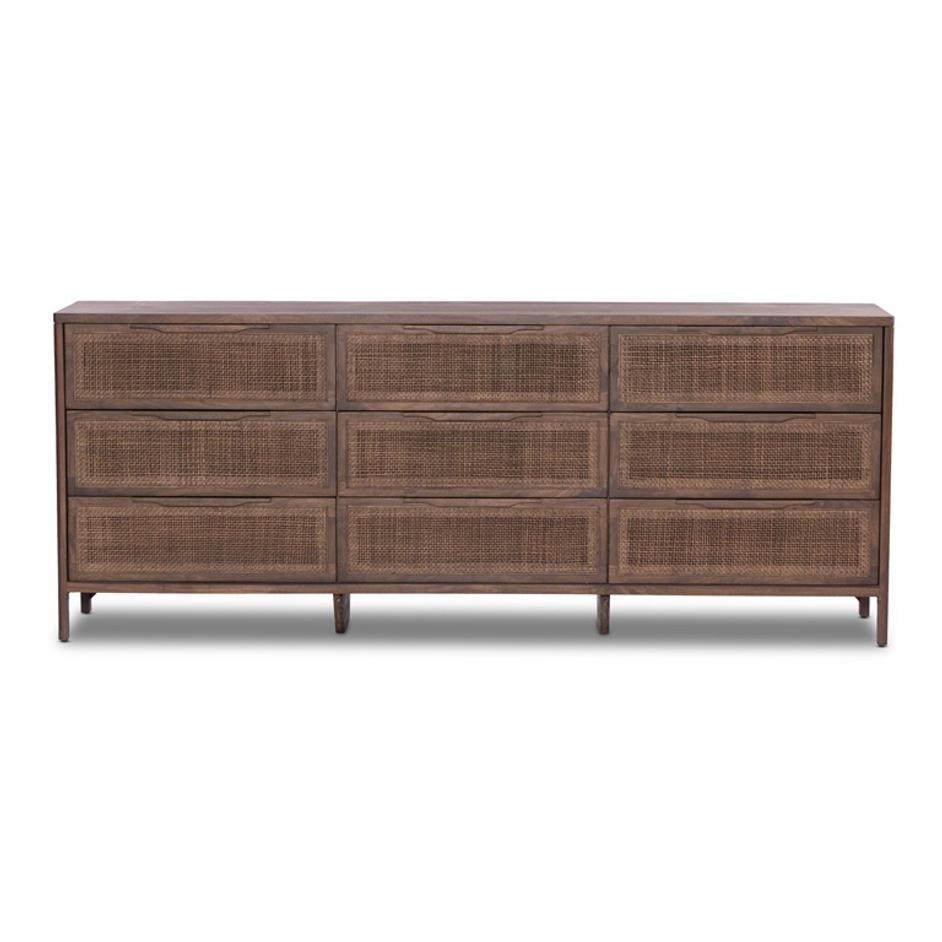 Sydney 9 Drawer Dresser In Brown Wash by Four Hands