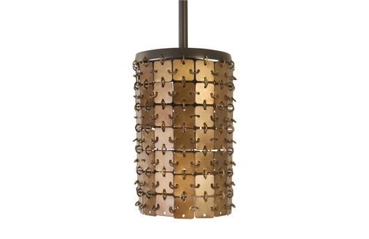 Armor Pendant Lamp, Brass by PHILLIPS COLLECTION
