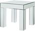 Kristi End Table In Mirrored by Meridian Furniture