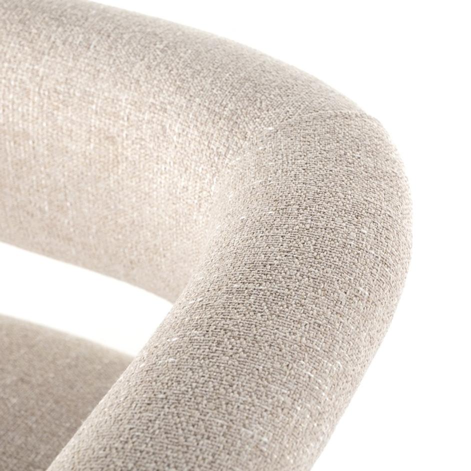 Carrie Stool In Light Camel In Bar by FOUR HANDS