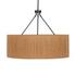 Dobson Pendant Natural/Black by Classic Home