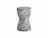 Cara End Table - Marble Look - Grey by Sunpan