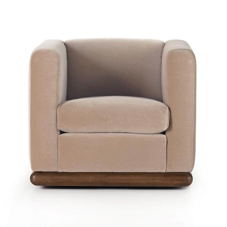 Elizabeth Swivel Chair - Surrey Taupe by Four Hands