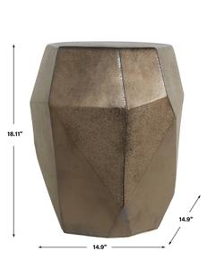 Maquette Bronze Garden Stool by Uttermost
