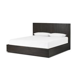Leo King Bed - Smoked Black by Four Hands