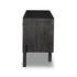 Reza Media Console - Worn Black Parawood by Four Hands