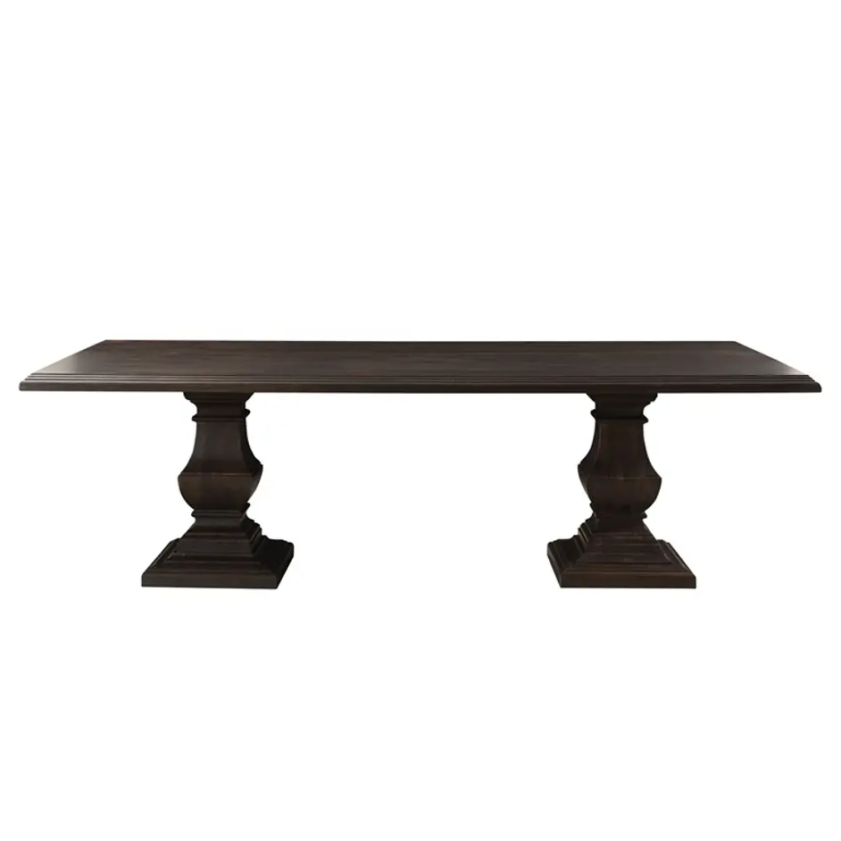Nimes 98" Dining Table Vintage Java by Home Trends & Design