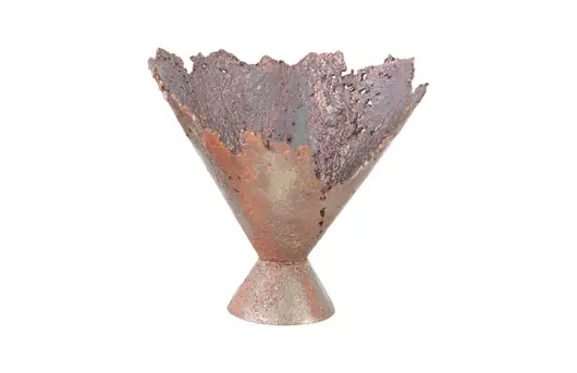 Splash Bowl, Oxidized Copper Finish by PHILLIPS COLLECTION