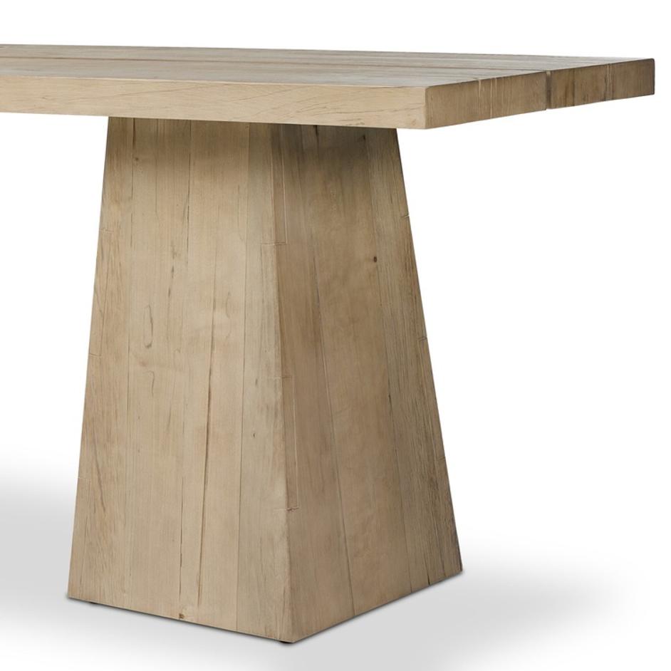 Atlas Console Table - Bleached Alder by Four Hands