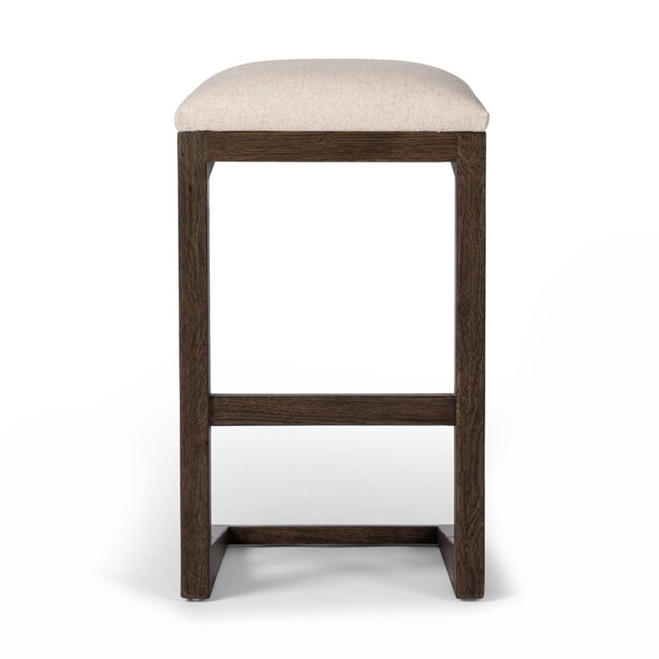 Finn Bar + Counter Stool In Sienna Brown Oak by Four Hands