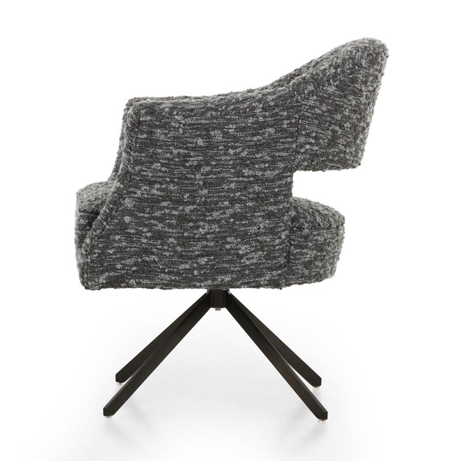 Adara Desk Chair - Solema Charcoal by Four Hands