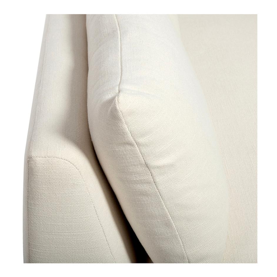 Estelle Lounge Chair Cream by Moes Home