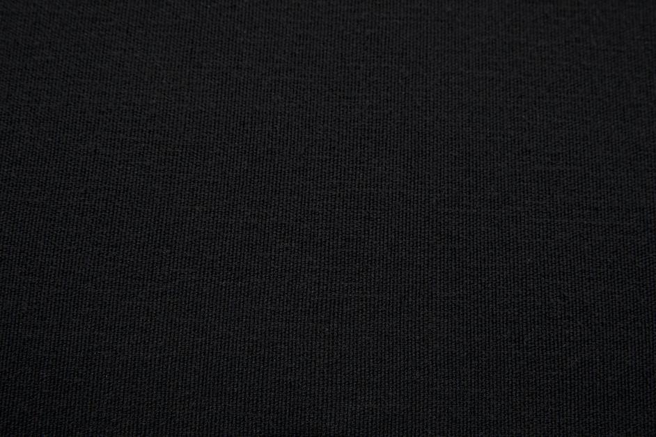 Daisy Metal Chair in Black Cotton by Noir Furniture