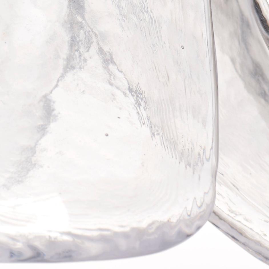 Cala 1-Light Blown Glass Pendant, Clear by Jamie Young