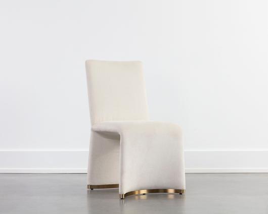 ILUKA DINING CHAIR - DANNY IVORY by Sunpan