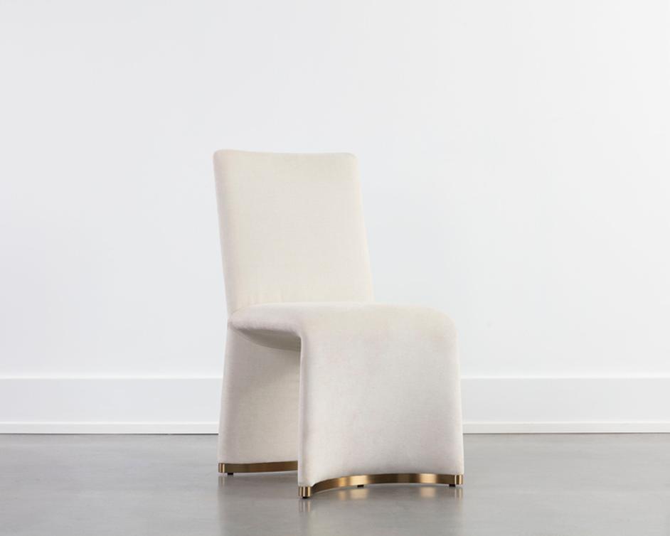 ILUKA DINING CHAIR - DANNY IVORY by Sunpan