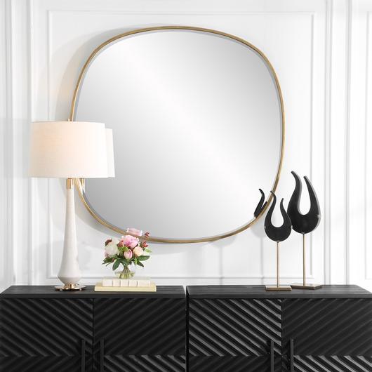 Webster Antique Gold Mirror by Uttermost