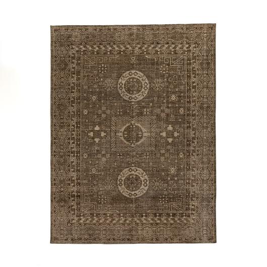 Cortona Hand Knotted Rug In Olive In 8'X10' by FOUR HANDS