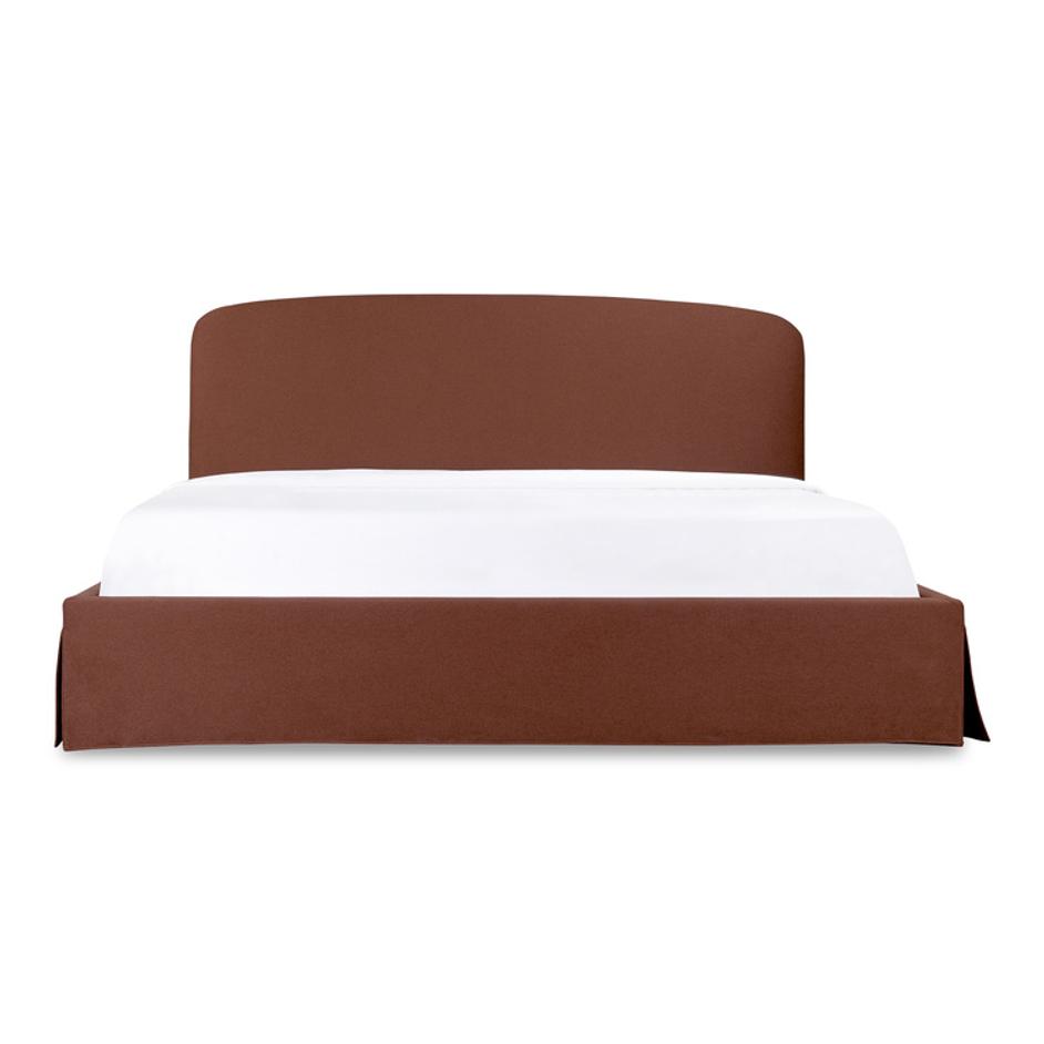 Joan Queen Storage Bed Rust by Moes Home