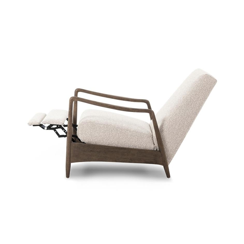 Braden Recliner - Sattley Fog by Four Hands