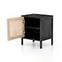 Sydney Left Nightstand In Black Wash by FOUR HANDS