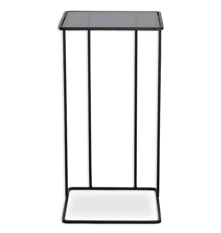 Cadmus Black Accent Table by Uttermost