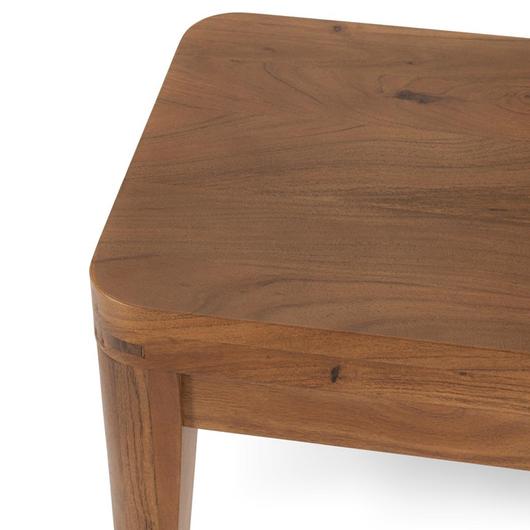 Arno Acacia Wood 64" Bench Natural by Classic Home