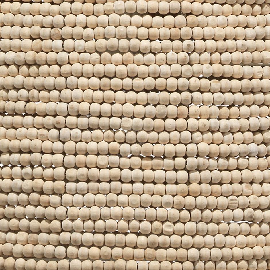 High Tide Wood Beaded 1-Light Pendant by Jamie Young