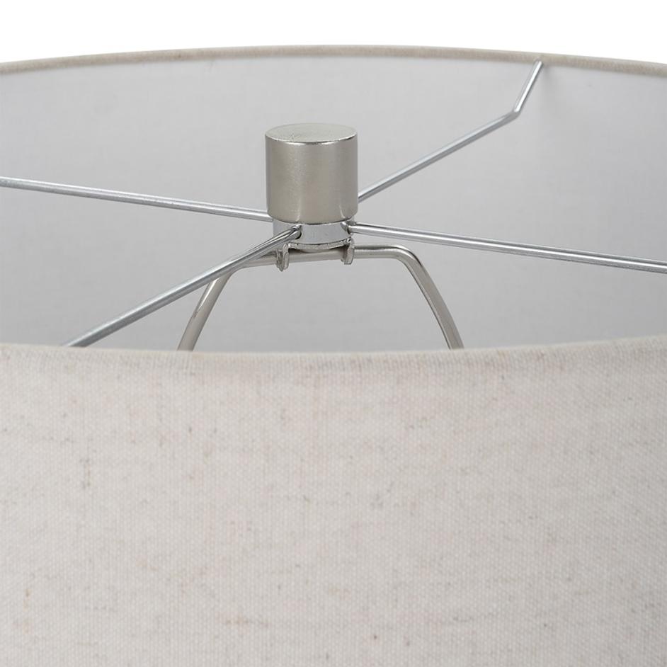 Contour Metallic Glass Table Lamp by Uttermost